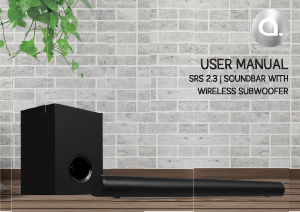 Manual Andersson SRS 2.3 Speaker