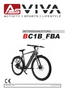 Bedienungsanleitung AsVIVA BC1B_FBA Elektrofahrrad