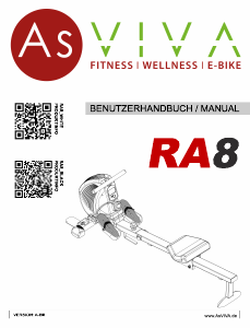Manual AsVIVA RA8 Rowing Machine