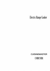 Manual Leisure CS100C510X Range