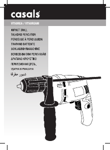 Manual Casals VT50REAM Impact Drill