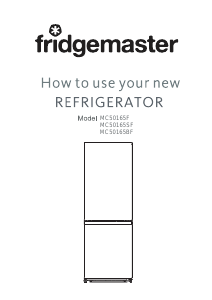 Manual Fridgemaster MC50165F Fridge-Freezer