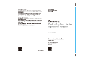Manual de uso Kenmore 127.96050610 Calefactor