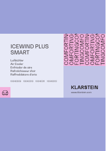 Manuale Klarstein 10040209 Icewind Plus Smart Ventilatore