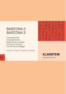 Manuale Klarstein 10040043 Barzona Piano cottura
