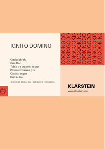 Bedienungsanleitung Klarstein 10038374 Ignito Domino Kochfeld