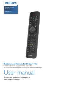 Manual Philips SRP4000 Remote Control