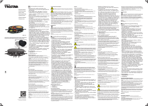 Mode d’emploi Tristar RA-2727 Gril raclette