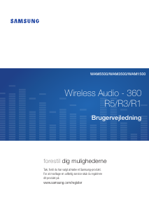 Brugsanvisning Samsung WAM1500 360 R1 Højttaler