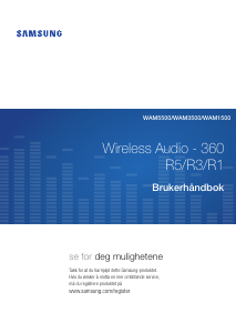 Bruksanvisning Samsung WAM1500 360 R1 Høyttaler