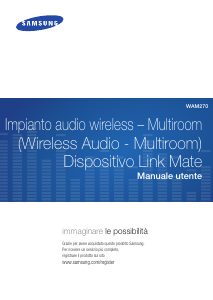 Manuale Samsung WAM270 Altoparlante