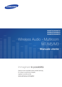 Manuale Samsung WAM351 Altoparlante