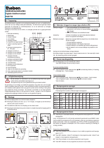 Handleiding Theben RAM 795 Thermostaat