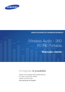 Manuale Samsung WAM7500 360 R6 Altoparlante