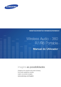 Manual Samsung WAM7501 Altifalante