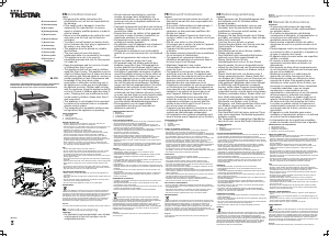 Bedienungsanleitung Tristar RA-2721 Raclette-grill