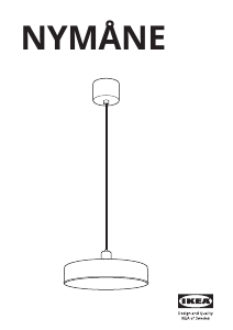 Kasutusjuhend IKEA NYMANE (ceiling) Lamp