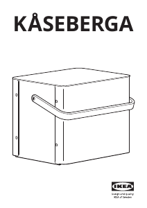 Návod IKEA KASEBERGA Chladiaci box