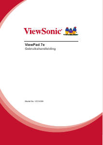 Handleiding ViewSonic ViewPad 7e Tablet