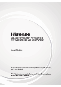 Manual Hisense AP1022TW1GD Air Purifier