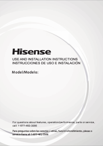 Manual Hisense AP1222CW1W Air Purifier