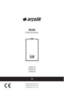 Kullanım kılavuzu Arçelik Atria 35 Doğal gaz kazanı