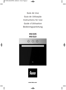 Handleiding Teka HS-510 Oven