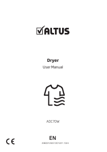 Manual Altus ADC70W Dryer