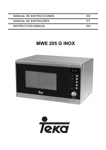 Handleiding Teka MWE 205 G INOX Magnetron