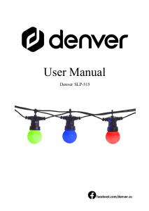 Manuale Denver SLP-515 Lampada