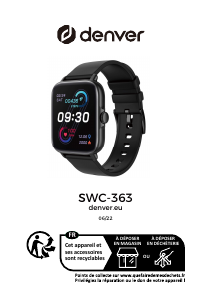 Handleiding Denver SWC-363 Smartwatch
