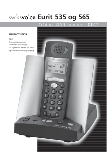 Bruksanvisning Swissvoice Eurit 535 Trådløs telefon