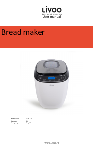 Manual Livoo DOP218 Bread Maker