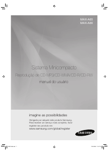 Manual Samsung MAX-A65 Aparelho de som