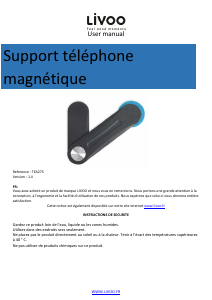 Manuale Livoo TEA275N Supporto per cellulare