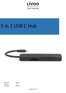 Manual Livoo TEA294 USB Hub