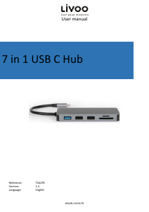 Handleiding Livoo TEA295 USB hub