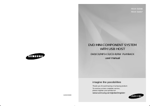 Handleiding Samsung MAX-DA67 Stereoset