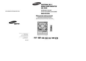 Manual de uso Samsung MAX-DC995 Set de estéreo