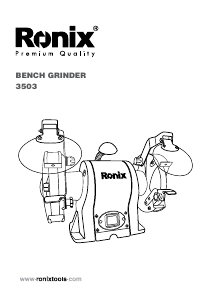 Handleiding Ronix 3503 Tafelslijpmachine