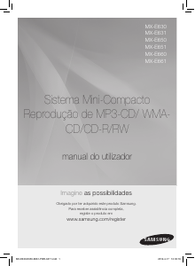 Manual Samsung MX-E630 Aparelho de som