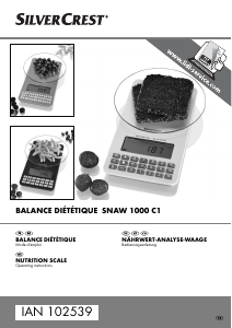 Mode d’emploi SilverCrest IAN 102539 Balance de cuisine