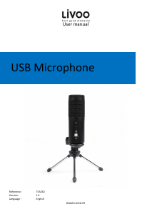 Manual Livoo TEA262 Microphone