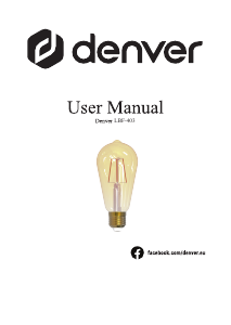Manuale Denver LBF-403 Lampada