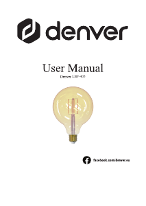 Manual Denver LBF-405 Candeeiro