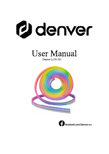Manuale Denver LCO-551 Lampada