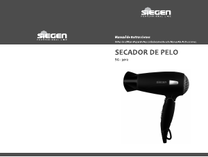 Manual de uso Siegen SG-3012 Secador de pelo