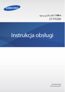 Instrukcja Samsung GT-P5200 Tablet