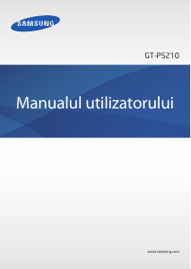 Manual Samsung GT-P5210 Tabletă