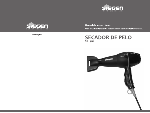 Manual de uso Siegen SG-3110 Secador de pelo